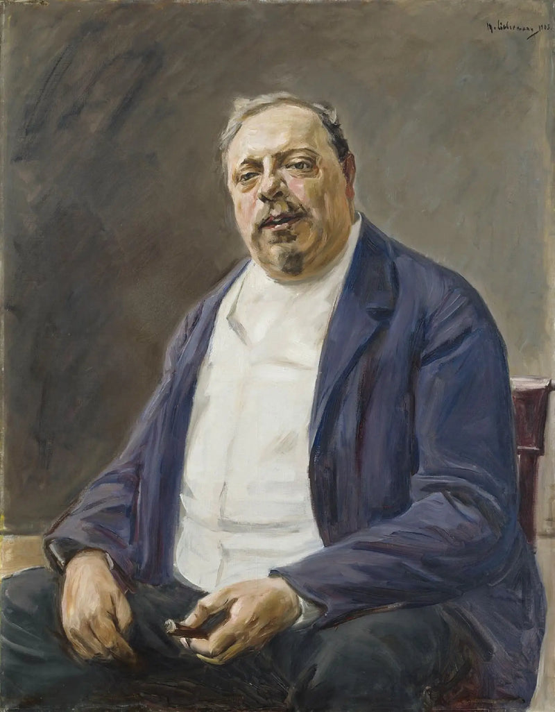 Alfred von Berger Portresi - Max Liebermann