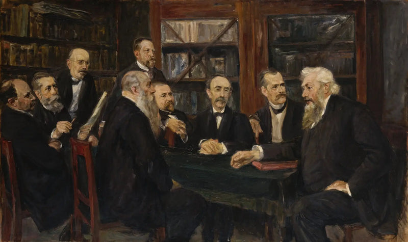 Hamburg Üniversitesi Profesörler Konvansı - Max Liebermann