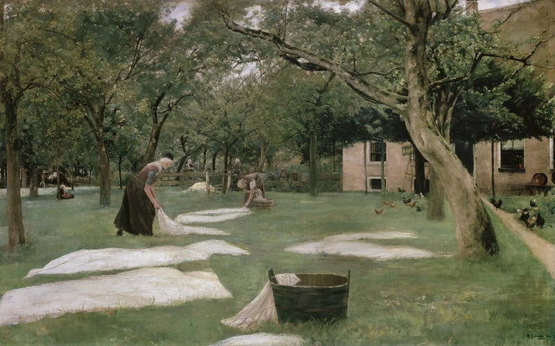 Beyazlatıcı Zemin - Max Liebermann