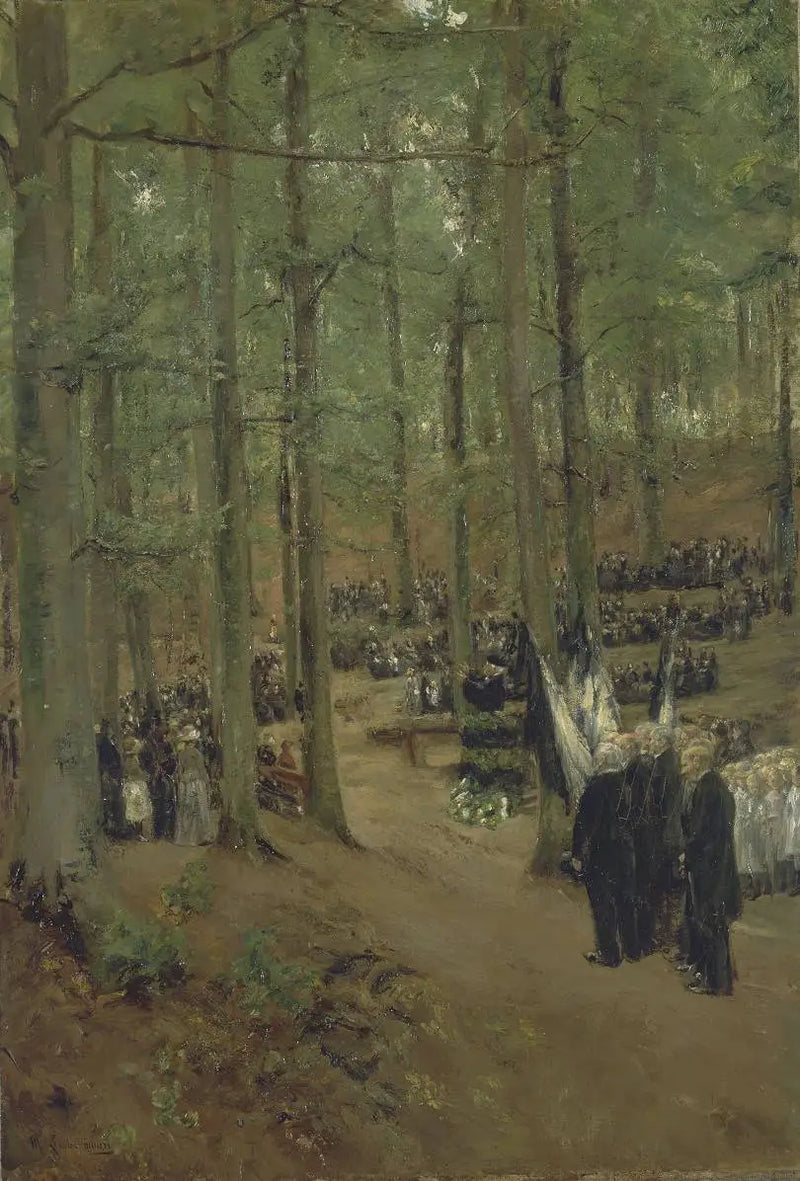 Kaiser Friedrich Anma Töreni - Max Liebermann