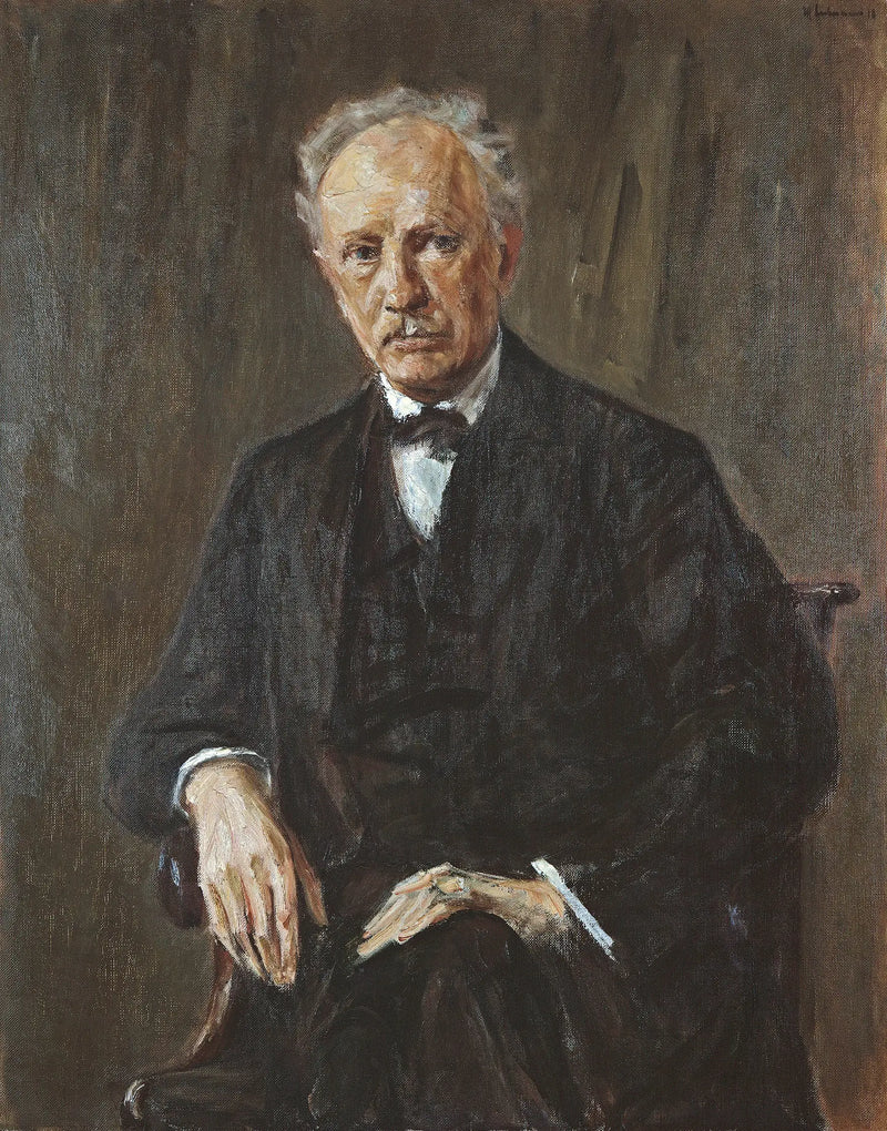 Richard Strauss Portresi - Max Liebermann