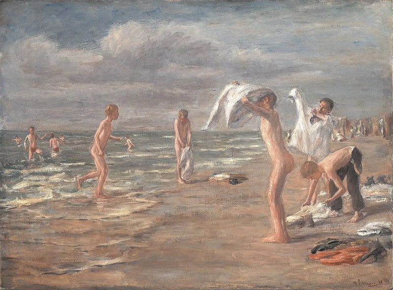 Çocukların Banyosu - Max Liebermann