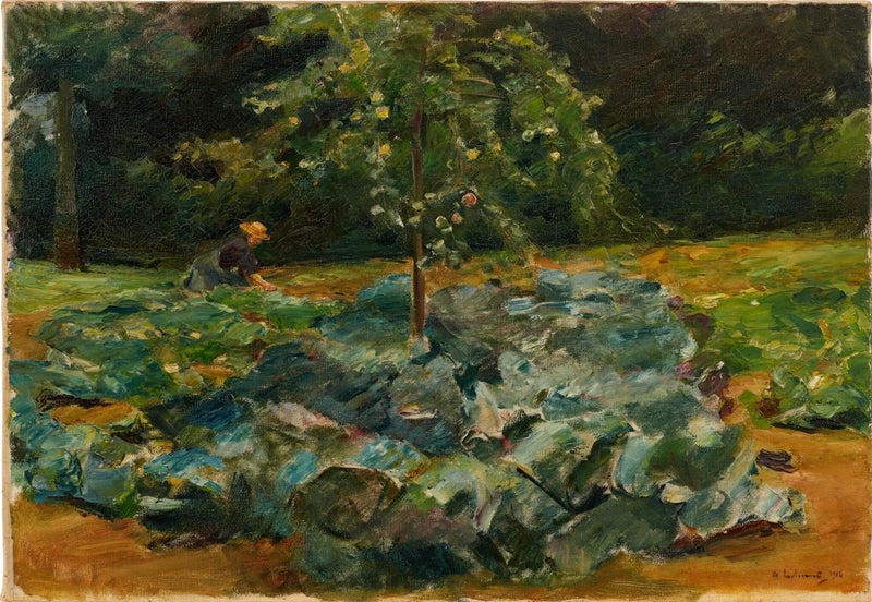 Wannsee Bahçesindeki Lahana Tarlası - Max Liebermann