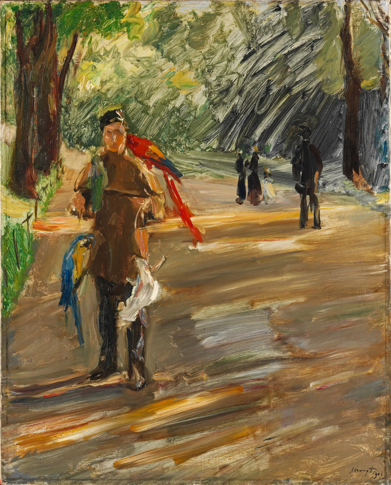 Papageienmann - Max Slevogt