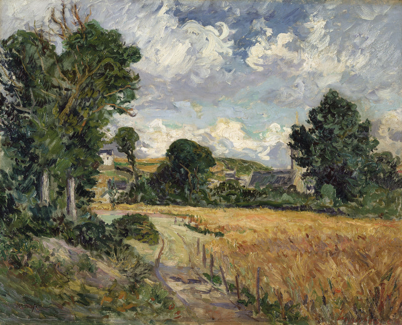 Saint-Jean-du-Doigt Vadisi'nde Mısır Tarlası - Maxime Maufra