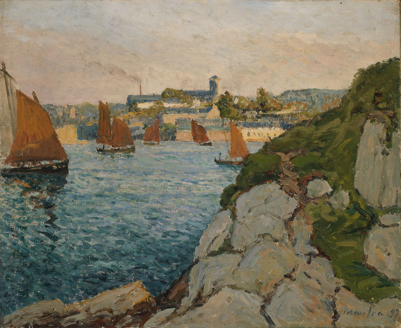 Douarnenez Işıldayan Şehir - Maxime Maufra