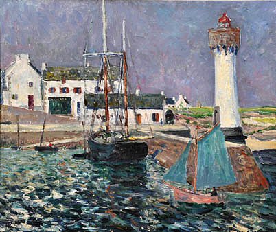 Le Phare du Port Haliguen - Maxime Maufra
