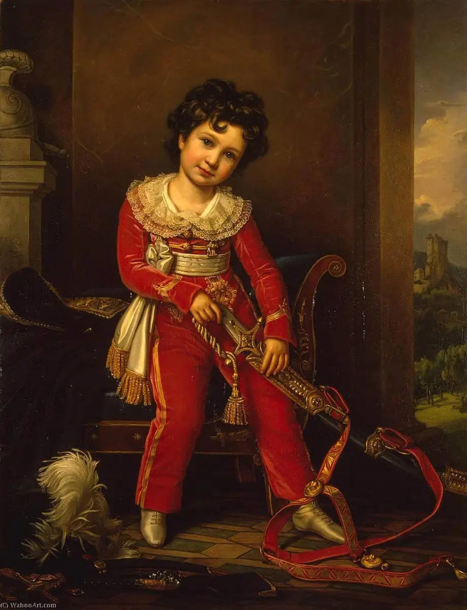 Portrait de Maximilien duc de Leuchtenberg - Joseph Karl Stieler - Alpha Reproduction