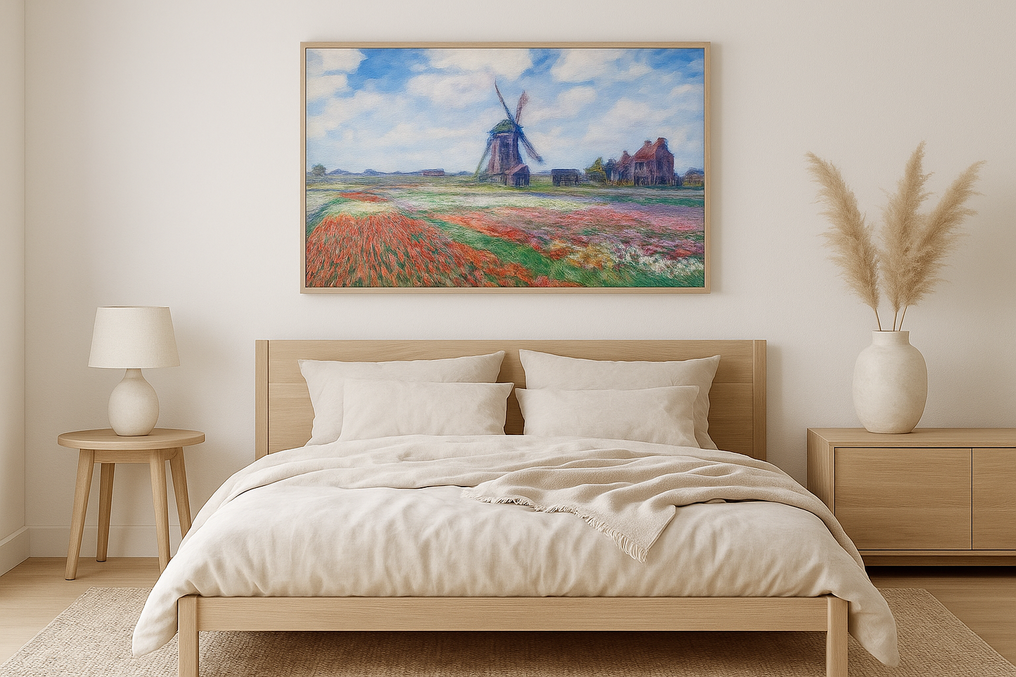 Hollanda'da Lale Tarlaları – Claude Monet (1886)