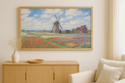 Hollanda'da Lale Tarlaları – Claude Monet (1886)