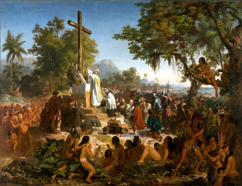 Première foire au Brésil - Victor Meirelles