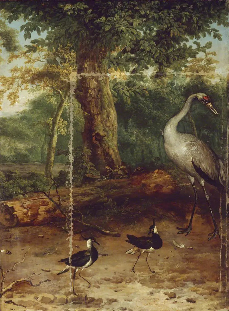 Ağaçlar İçinde Kuşlar - Melchior de Hondecoeter