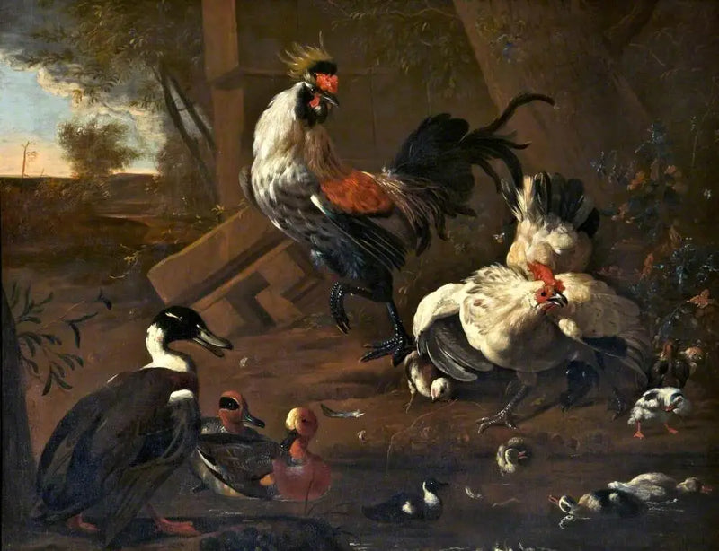 Ahır - Melchior de Hondecoeter