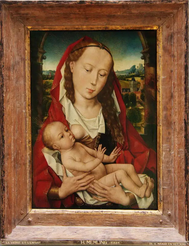 İsa'nın Meryem Ana'sı - Hans Memling