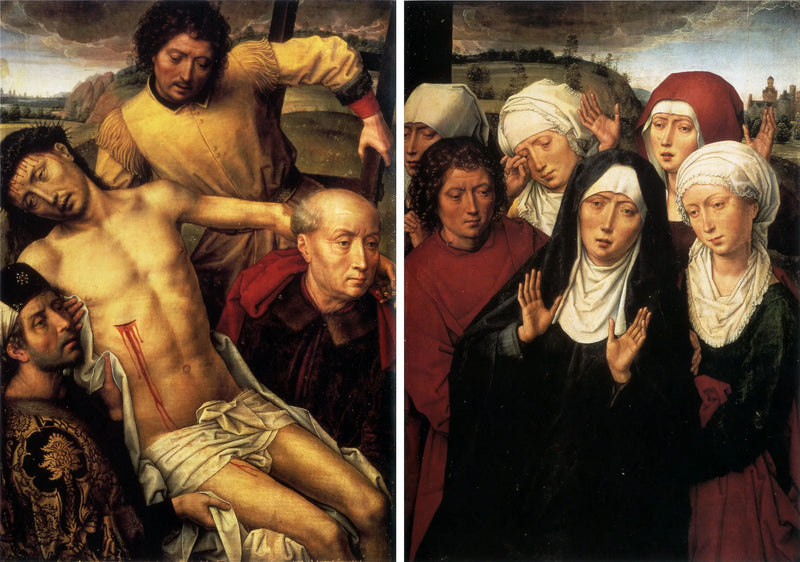Diptyk ile kaplama - Hans Memling