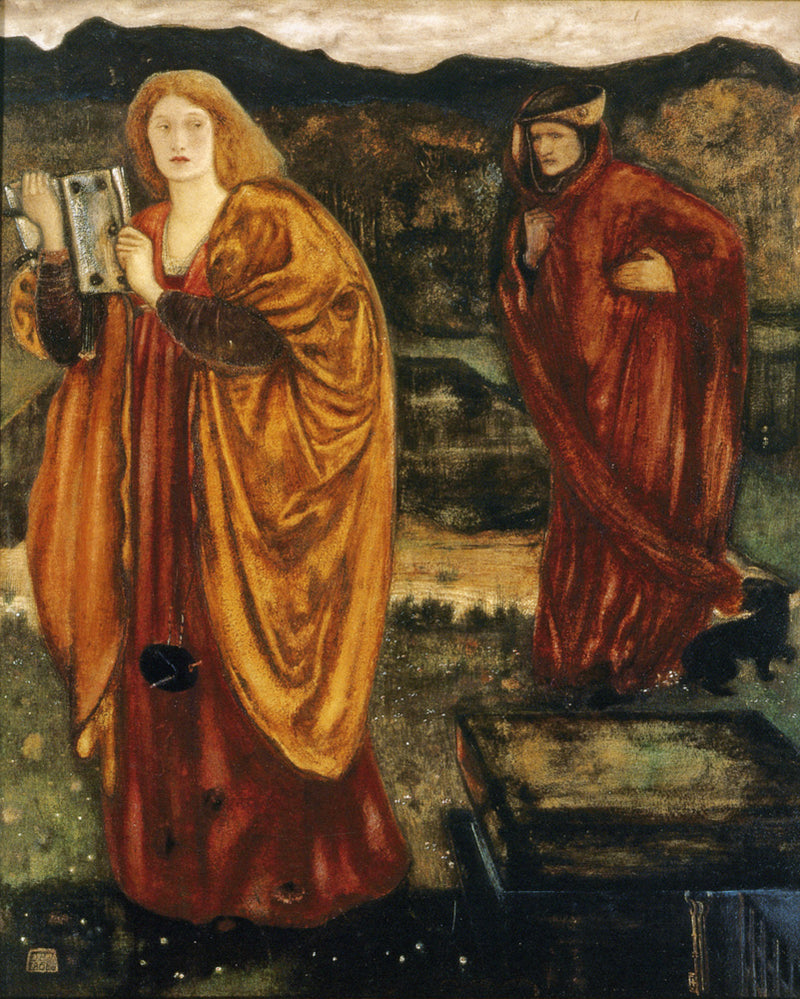 Merlin ve Nimue - Edward Burne-Jones
