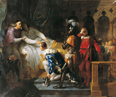 La Mort de Louis XII surnommé le Père du peuple - Merry-Joseph Blondel