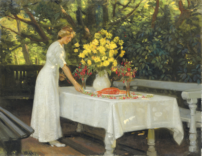 Öğle Yemeği Hazırlığı. - Michael Peter Ancher