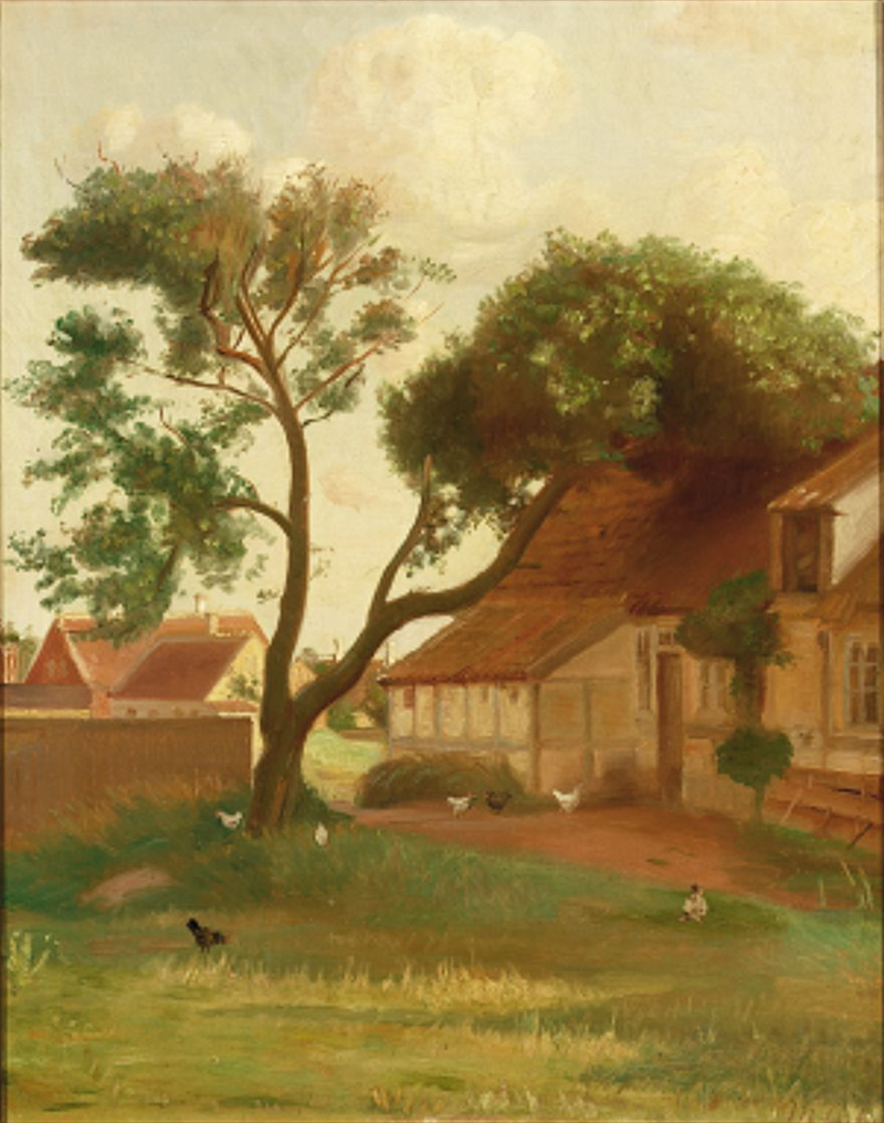 Skagen Evleri - Michael Peter Ancher