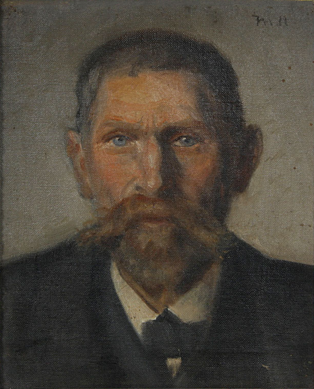 Balıkçı Jens Martin Jensen Røntved Portresi - Michael Peter Ancher