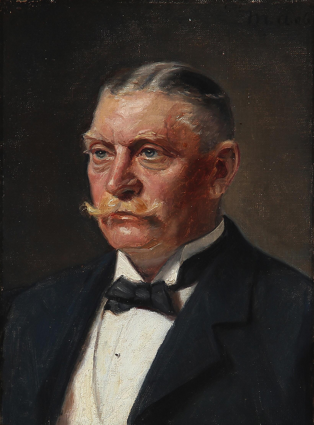 Portrait de Georg Jørgensen. - Michael Peter Ancher - Alpha Reproduction