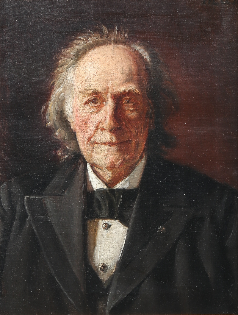 Julius Døcker Portresi. - Michael Peter Ancher