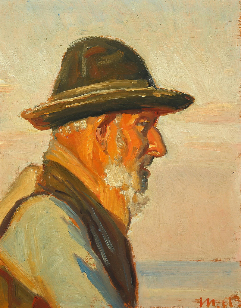 Skagen'da Güneşli Bir Balıkçı - Michael Peter Ancher