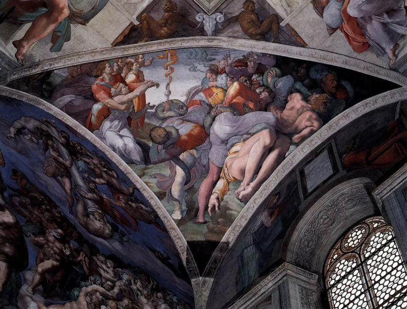 Bronz Yılan - Michelangelo