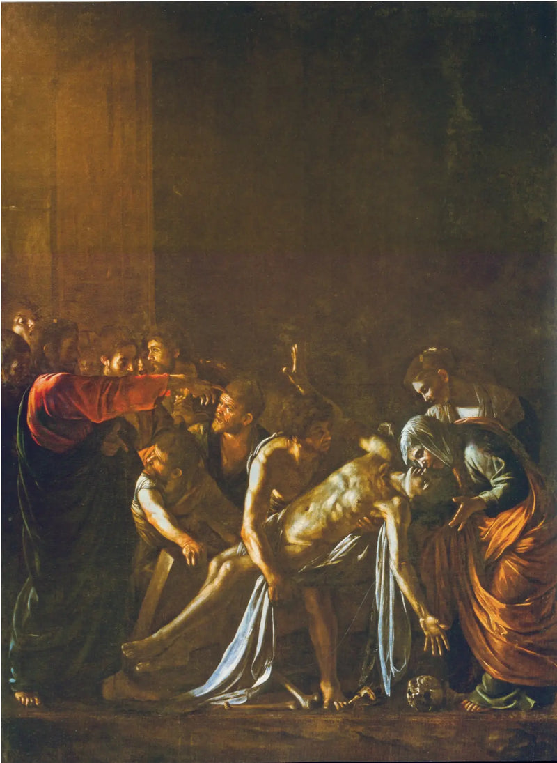 Lazarus'un Dirilişi - Caravaggio