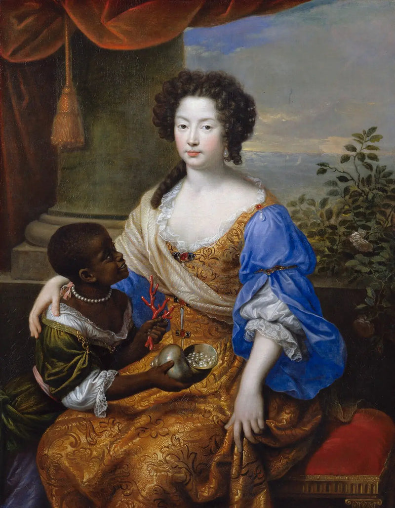 Louise de Kéroualle, Portsmouth Düşesi ve Bilinmeyen Bir Eşlikçi - Pierre Mignard