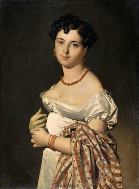 Madame Panckoucke Portresi - Jean-Auguste-Dominique Ingres