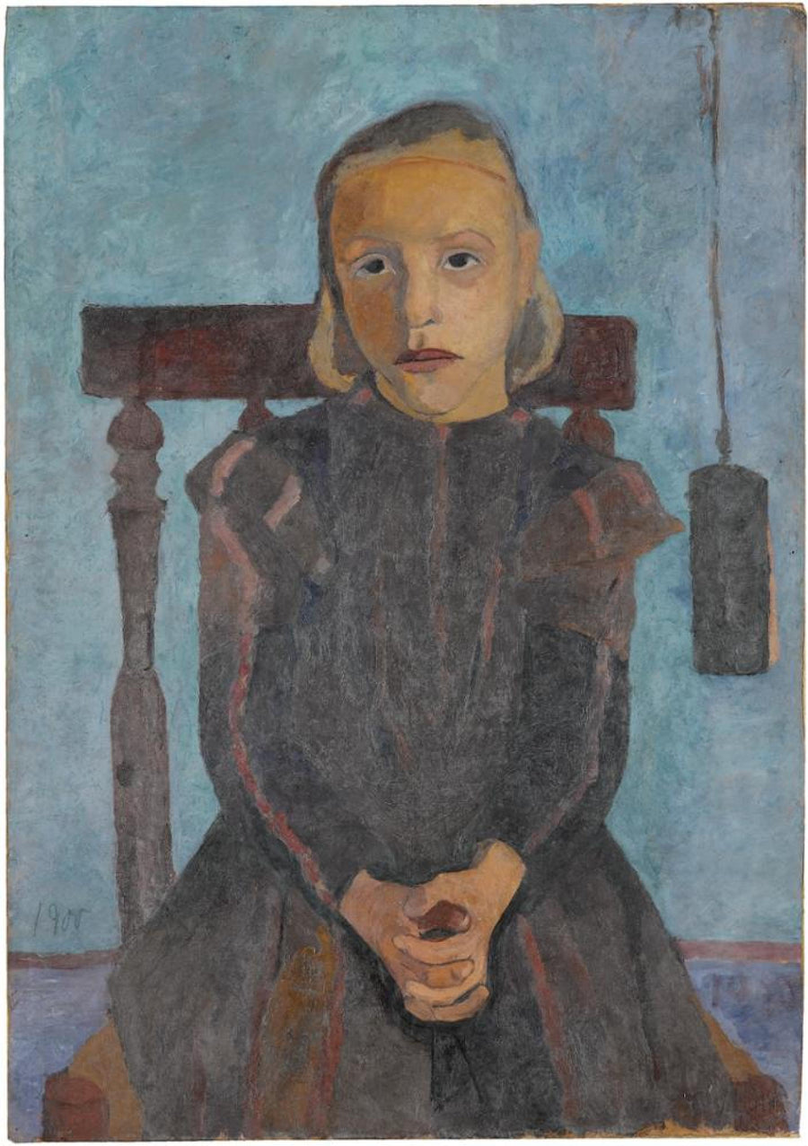 Child with a Clock Weight (1900) - Paula Modersohn-Becker