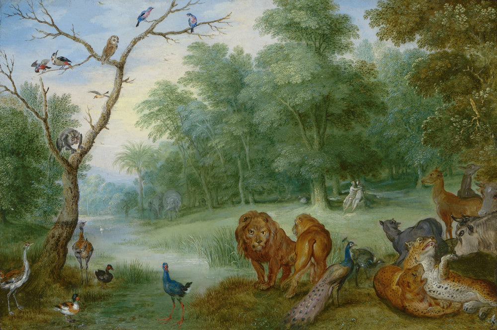 Le Paradis avec la chute d'Adam et Éve - Jan Brueghel le Jeune