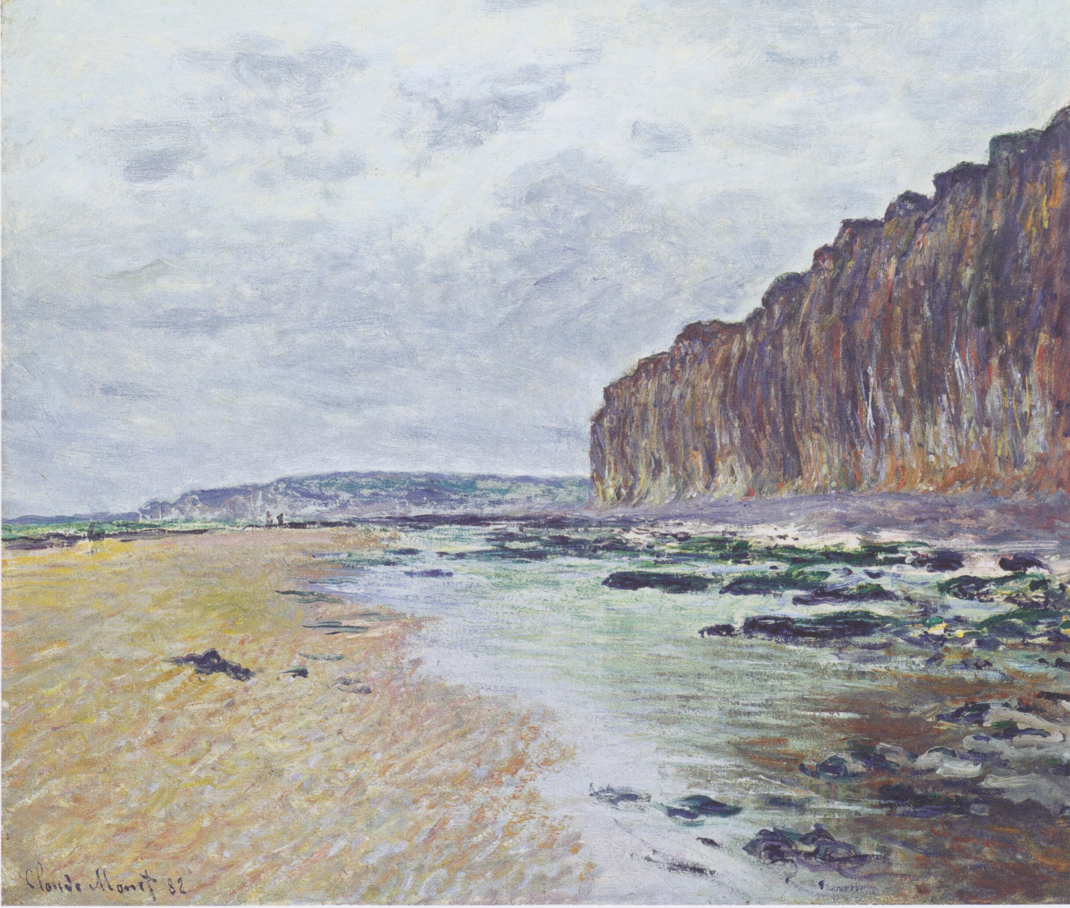 Reproduction du tableau « Varengeville, marée basse - Claude Monet » par Alpha Reproduction en peinture à l’huile