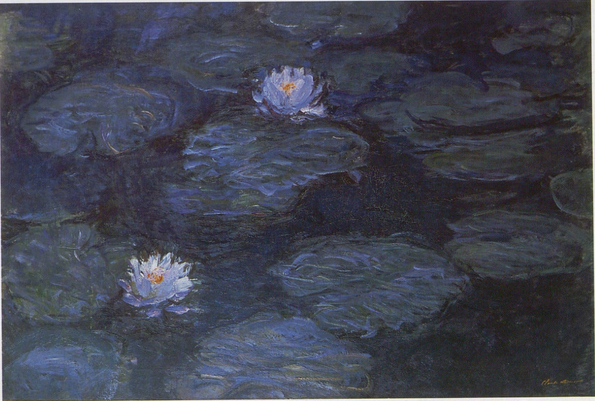Kara Nilüferler – Claude Monet (yaklaşık 1906)