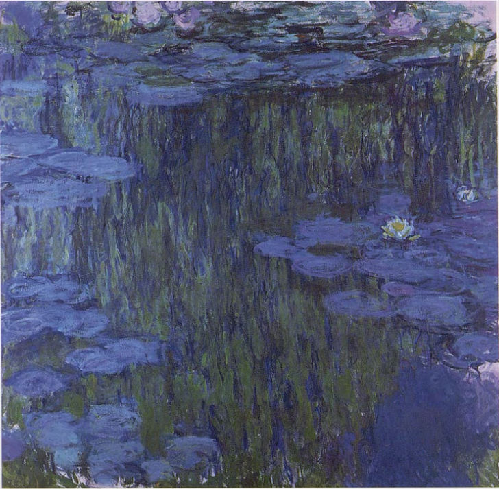 🎨 Mavi ve yalnız Nilüferler