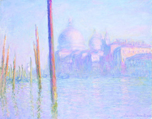 🎨Büyük Kanal, Venedik – Claude Monet, 1908