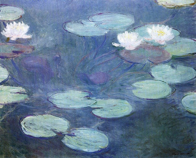 Açık Nilüferler – Claude Monet (yaklaşık 1907)