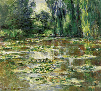 Nilüfer Havuzu – Claude Monet (1908)