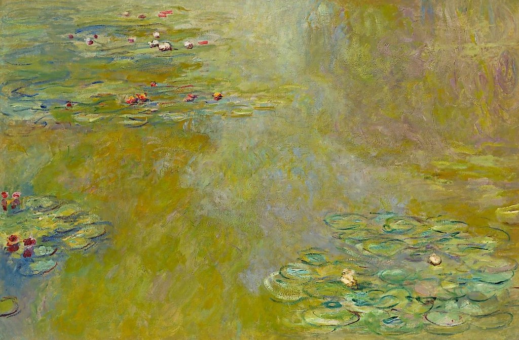 🌸 Nilüferler – Claude Monet (1918–1919 civarı)