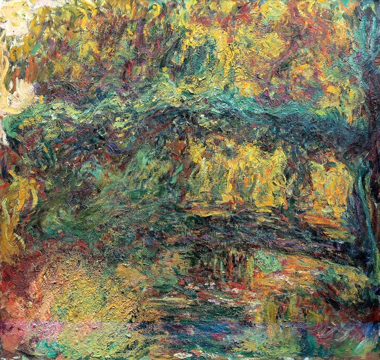Japon Köprüsü – Claude Monet (1924 civarı)