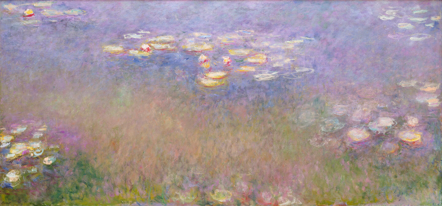 🎨 Nilüferler, 1920 civarı – Claude Monet