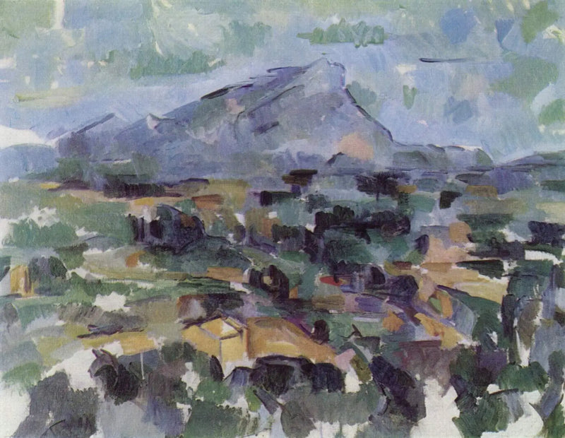 La Montagne Sainte-Victoire vue des Lauves - Paul Cézanne