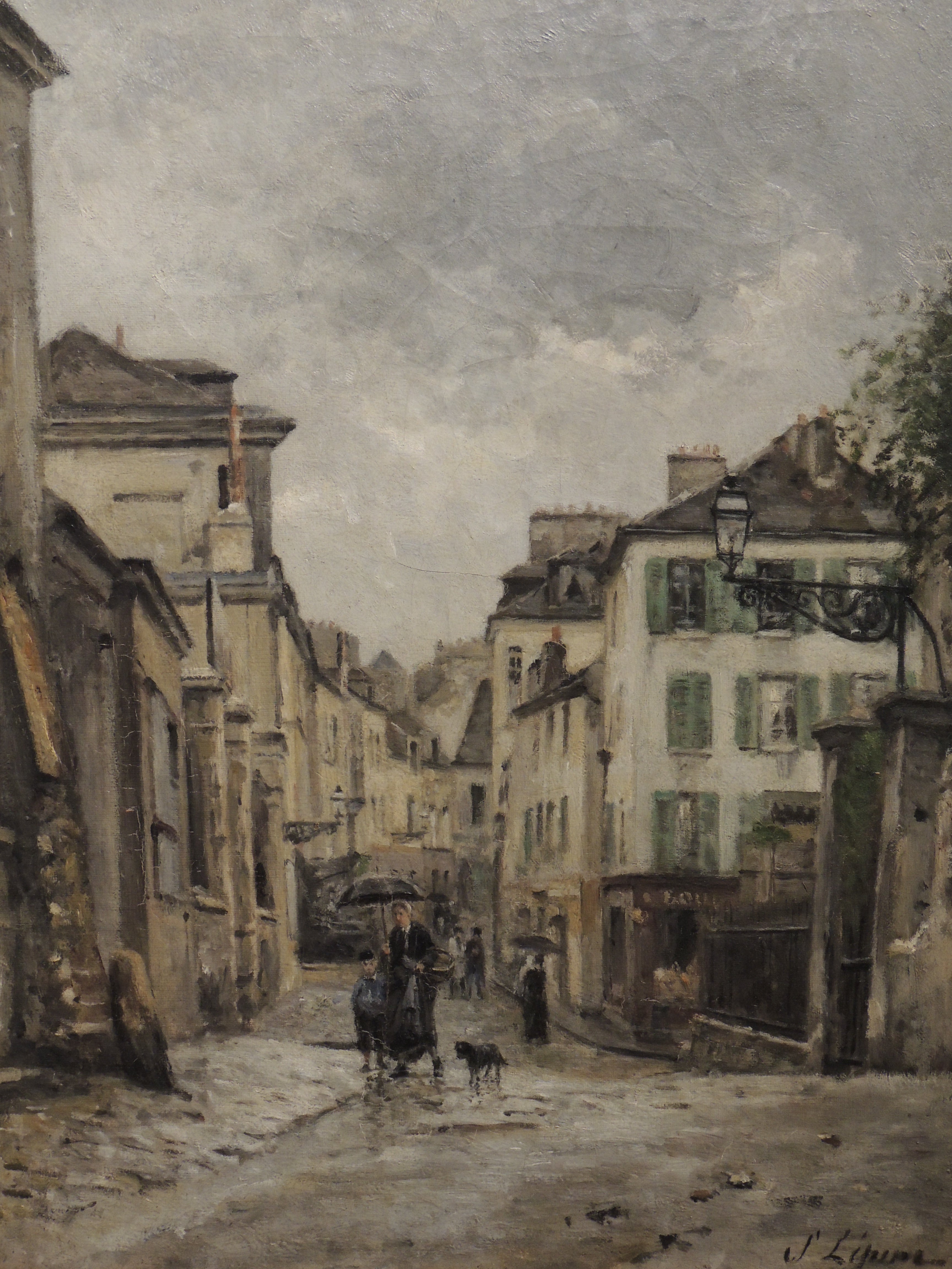 Montmartre. La rue Norvins - Stanislas Lépine