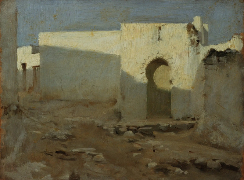 Güneş Altındaki Mağribi Binalar - John Singer Sargent