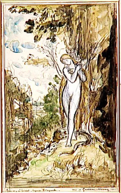 Lucrèce ve Tarquin - Gustave Moreau