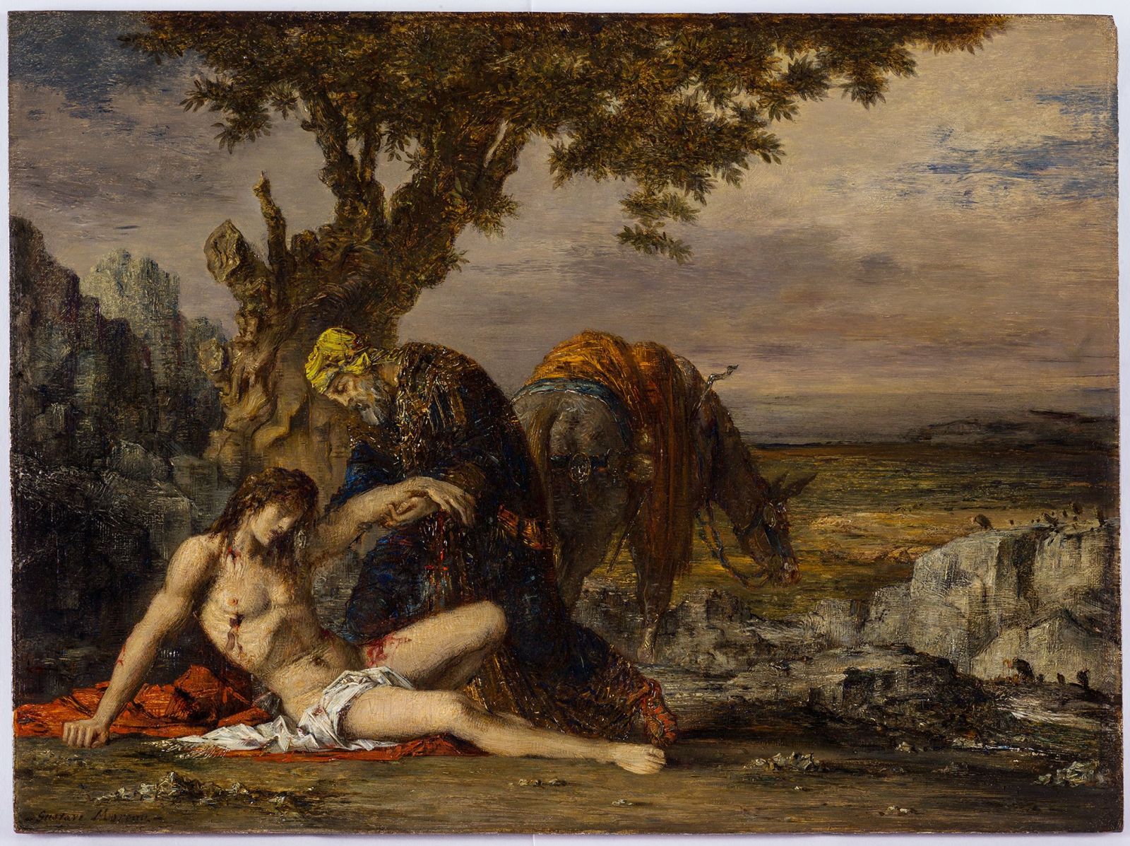 Le Bon Samaritain - Gustave Moreau
