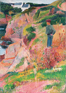 Aven kıyısındaki kayalar - Henry Moret