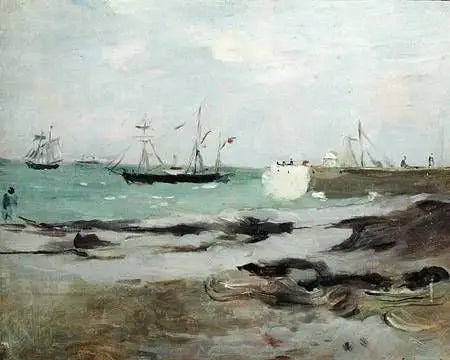 Limanın Girişi - Berthe Morisot