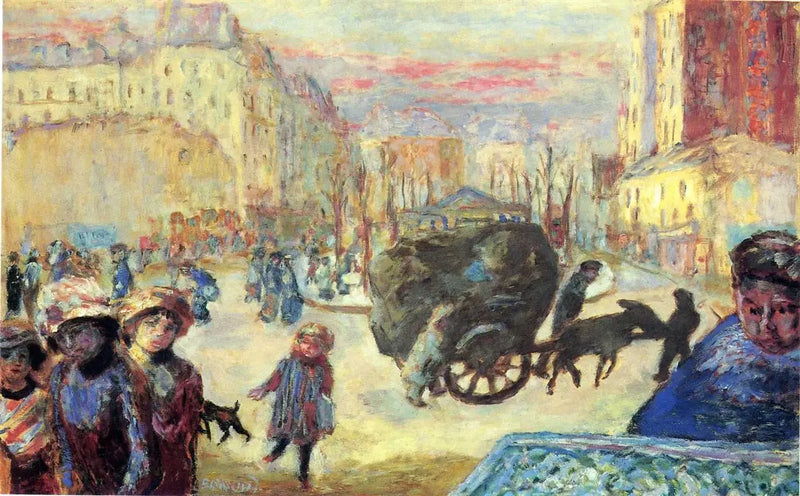 Paris'te Sabah - Pierre Bonnard